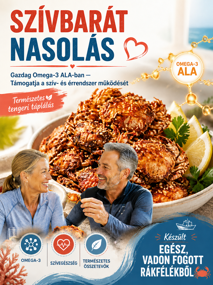 [50% Kedvezmény + 1-et fizet 2-t kap] Vadon Fogott Norvég Ropogós Rák – Magas Fehérje, Csípős Snack (Készétel)