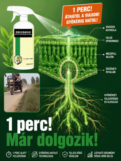 [50% OFF] Erős Gyökérirtó Permet -1 Perc Alatt Felszívódik, Végleges