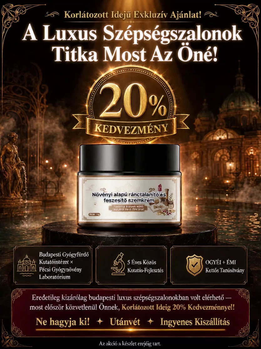 【Műtét Nélküli Lifting】Gyógynövényes Ránctalanító Szemkrém - Táskák & Karikák Ellen
