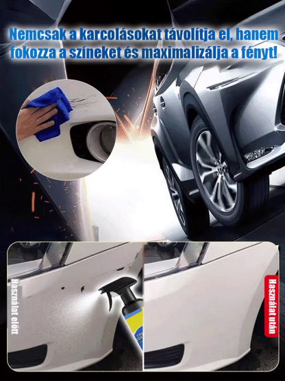 "3 az 1-ben Gyors Kerámia Bevonat és Karcjavító Spray – 3 Perces Tükörfény  "