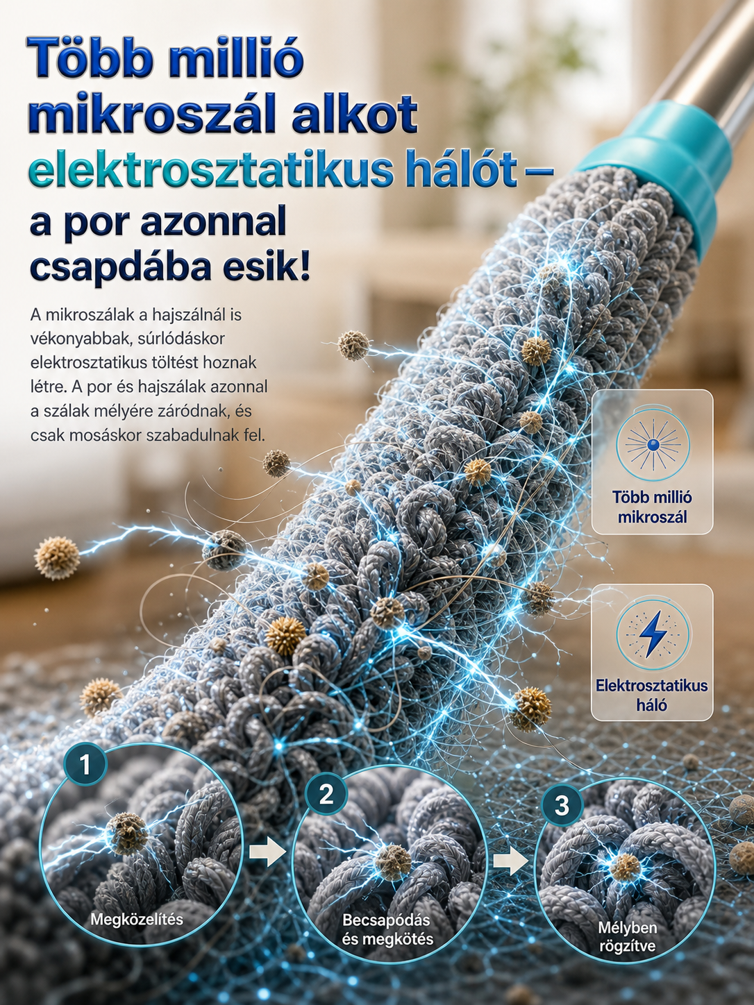 👍Varázslatos Teleszkópos Rés-Tisztító | Hajlítható Mikroszálas Por-Mágnes (50% Akció)