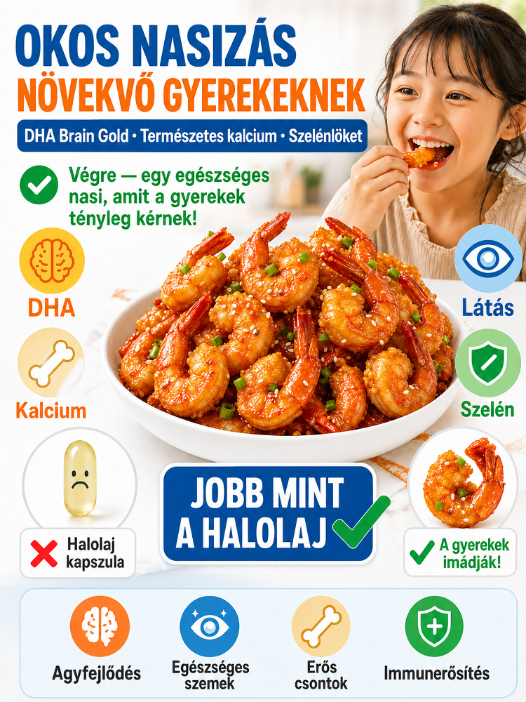 🔥 Azonnal Fogyasztható Prémium Vadon Fogott Arany Garnéla | Fehérjedús & Bűntudat Nélküli & Michelin Ízélmény