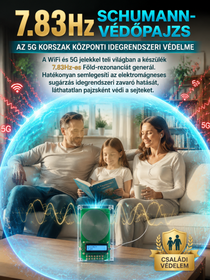 🔥Ultra-Precíz Bio-Frekvencia Generátor | Alvásjavító & Relaxációs Készülék (50% Akció)