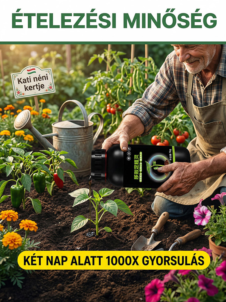 【Élő talajlény】Kertészeti átültetési gyökérnövesztő folyadék