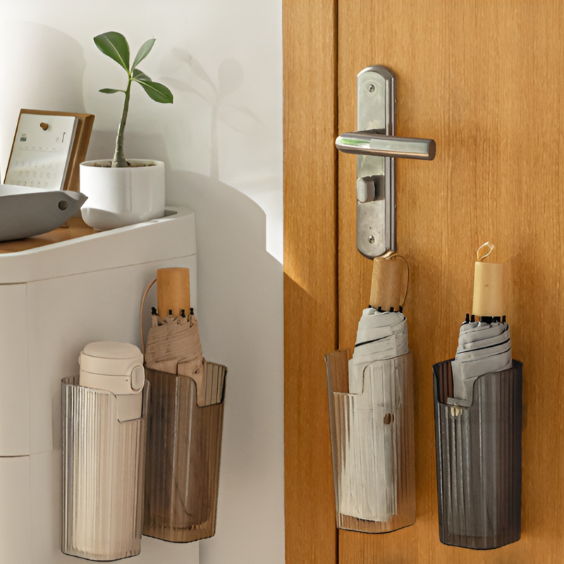 Fali esernyőtartó polc