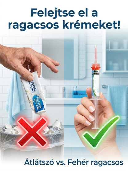 Prémium Szilikon Fogsorbetét Készlet | Tökéletes Illeszkedés & Azonnali Stabilitás