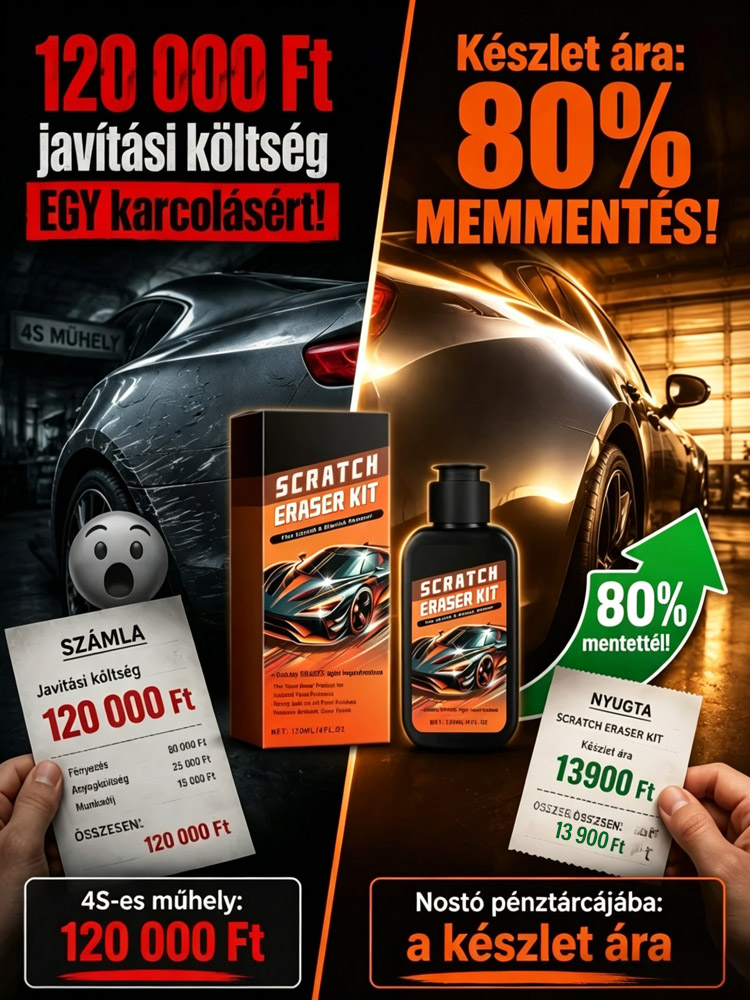 10 Másodperces Nano Karceltávolító Készlet - Professzionális Tükörfény Otthon