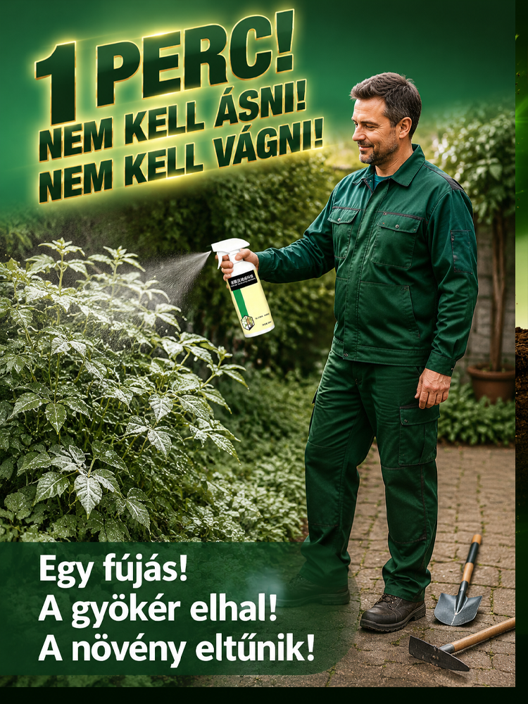[50% OFF] Erős Gyökérirtó Permet -1 Perc Alatt Felszívódik, Végleges