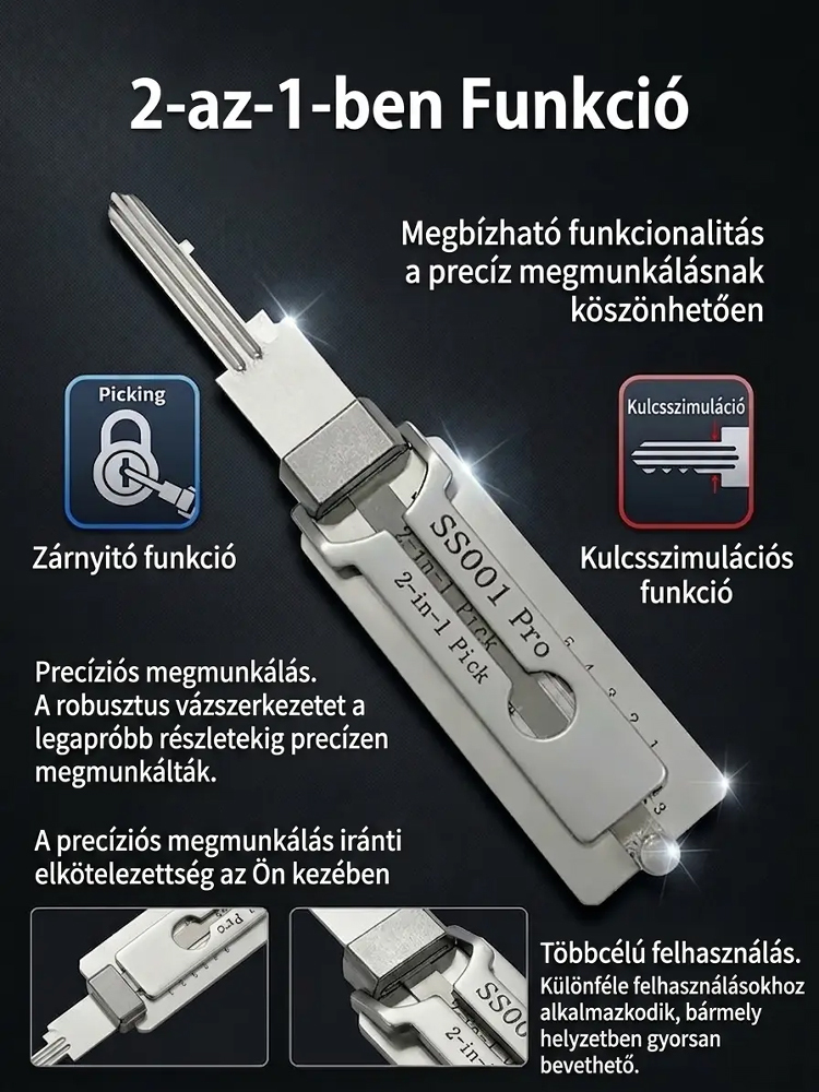 Sokfunkciós univerzális kulcsszerszám