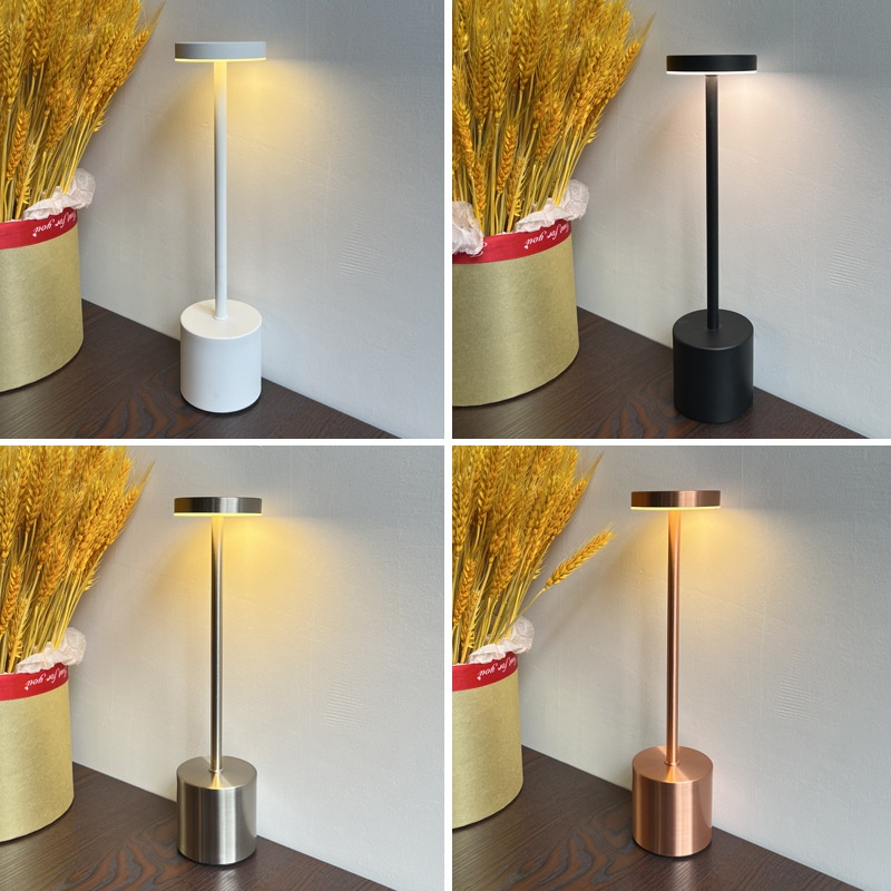 Retro Metal Rechargeable Desk Lamp