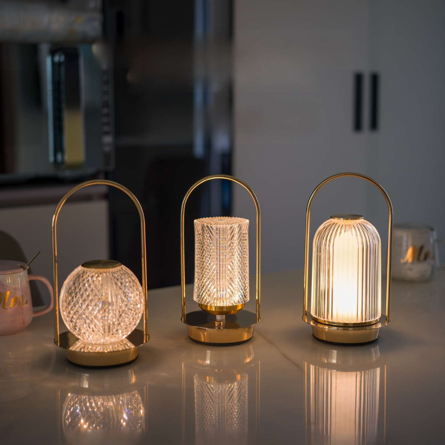 USB Portable Metal Desk Lamp