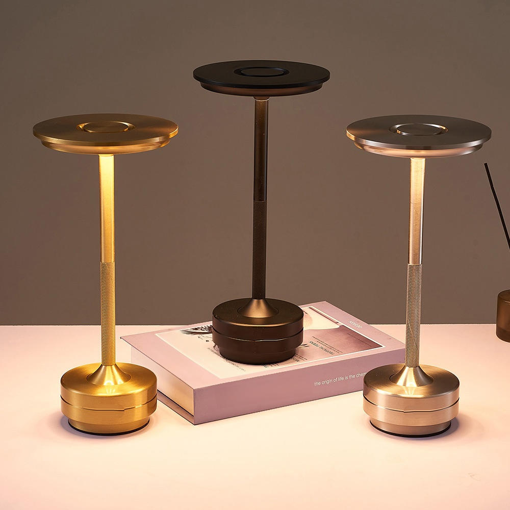 Industrial Style Rechargeable Desk Lamp