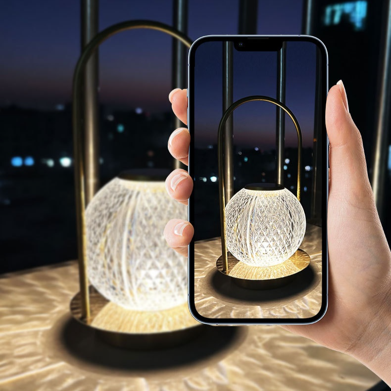 USB Portable Metal Desk Lamp