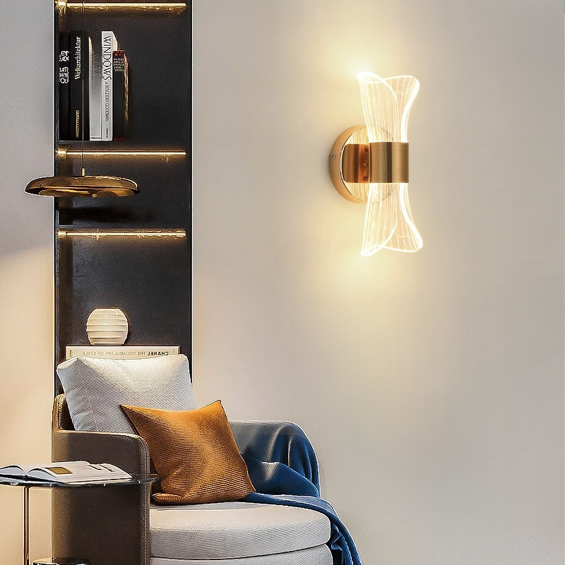 Bedside background lighting wall lamp