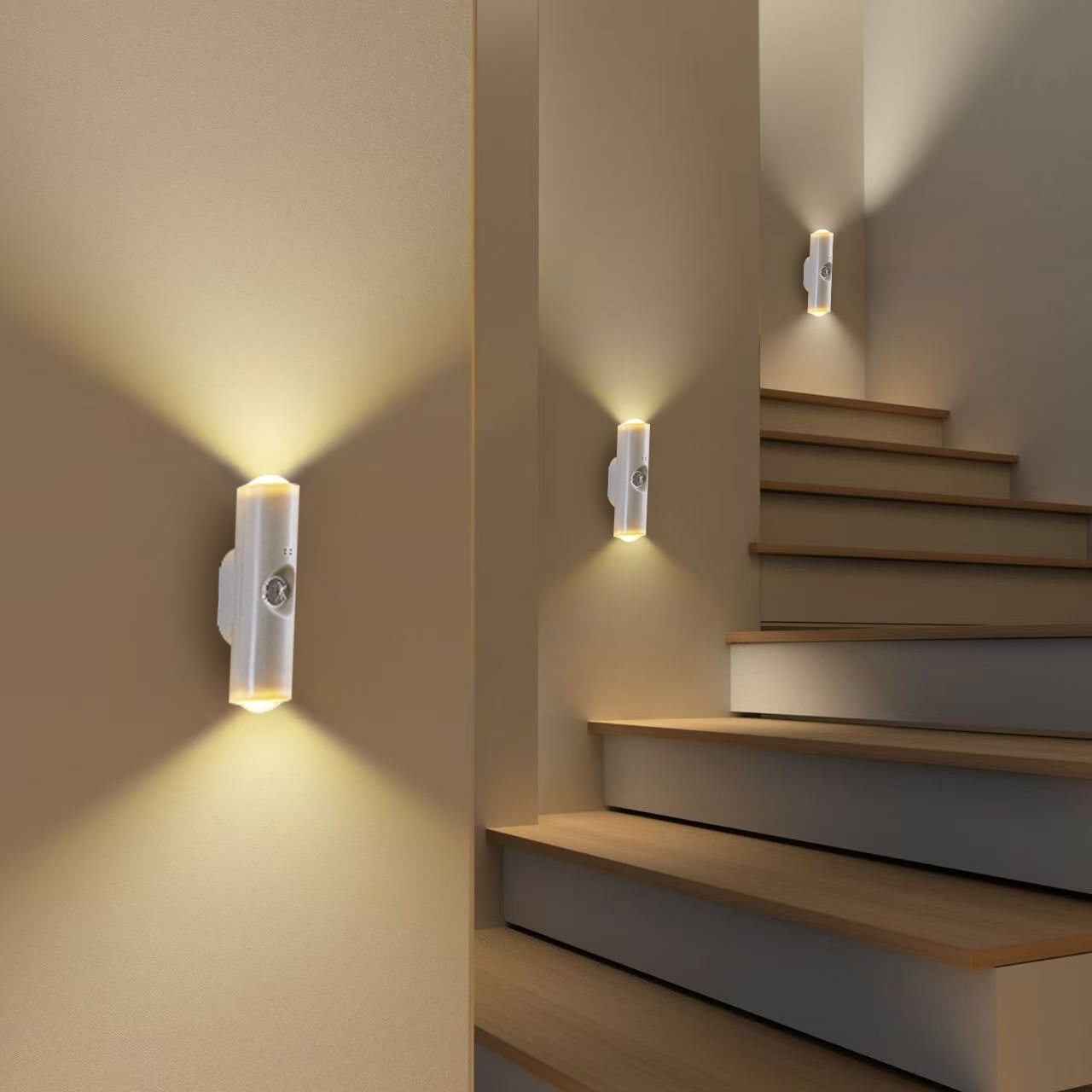 Smart sensor night light spotlight