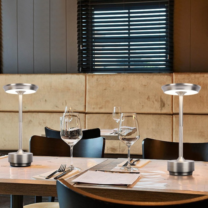 Industrial Style Rechargeable Desk Lamp