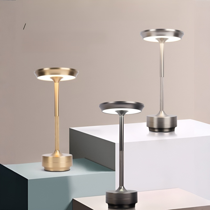 Industrial Style Rechargeable Desk Lamp