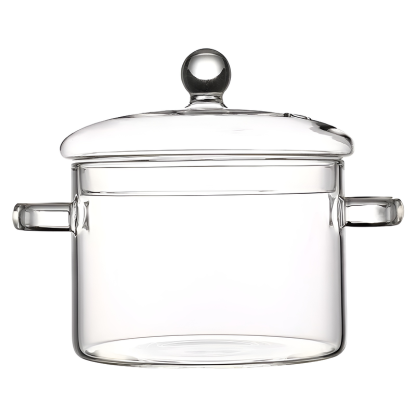 Family soup pot with lid
