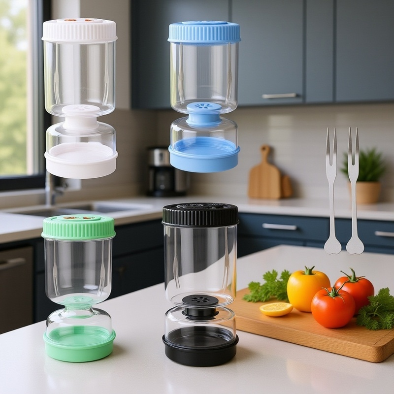 Food separation filter container