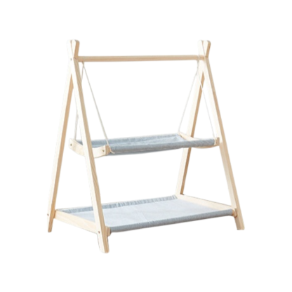 Emeletes hintaágy kisállatoknak