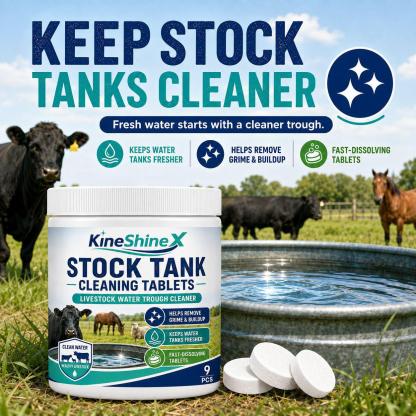 🐄💧 Szennyezett itatók? Egyetlen tabletta gyorsan felfrissíti őket – nincs súrolás, nincs macera!