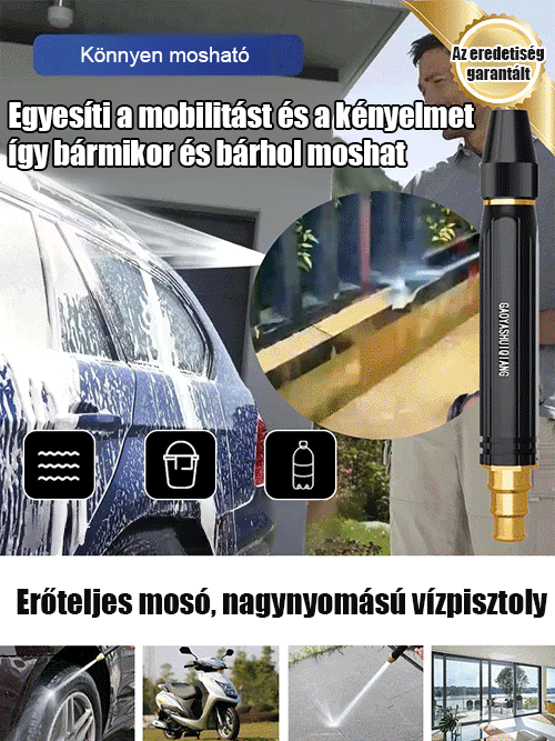 Black Diamond nagynyomású vízpisztoly