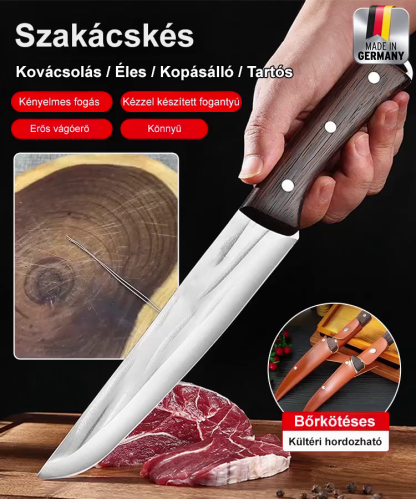 Egyetlen vágással történő kicsontozás: A Toledo kés! Kevesebb mint 30 másodperc alatt felvág egy csirkét!