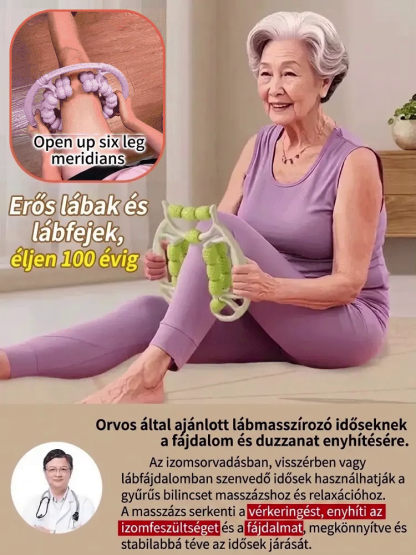 【Gyors léptekkel】 Körkörös izommasszázs lábápoló készülék