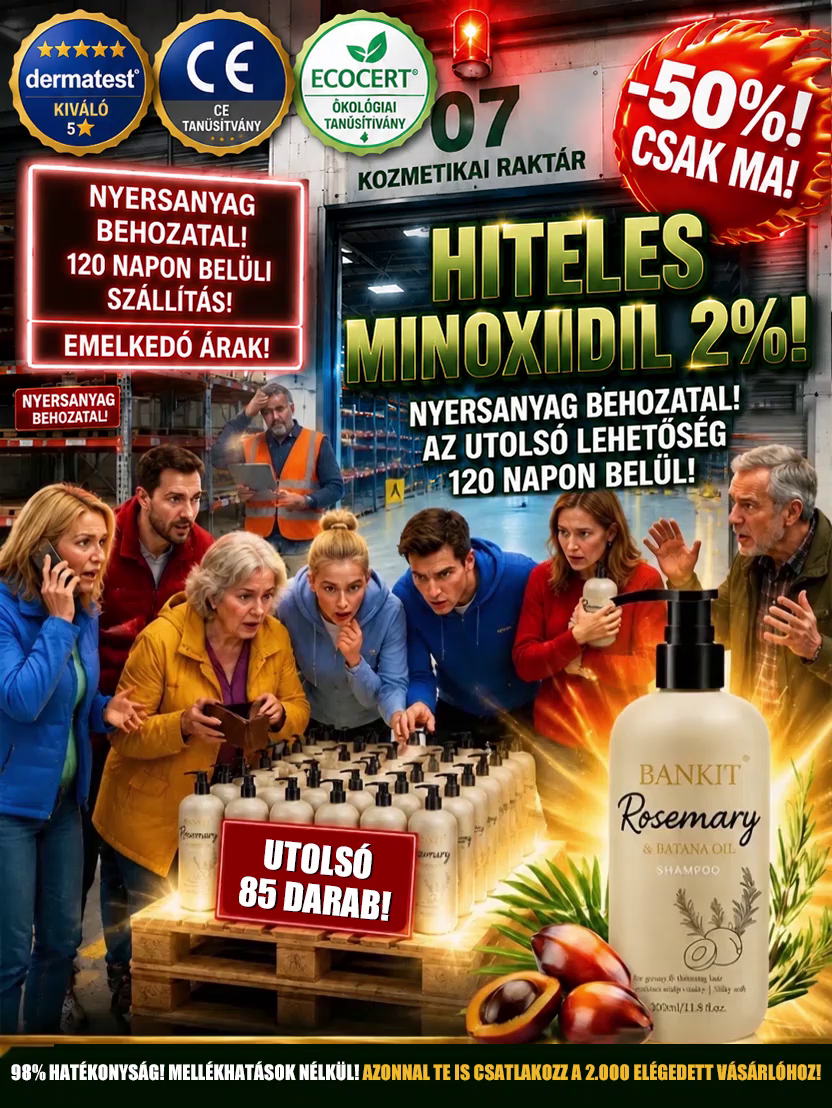 Duplázd meg a hajnövekedésed 20 nap alatt! 📈✨ A tökéletes megoldás a vékonyodó hajra.