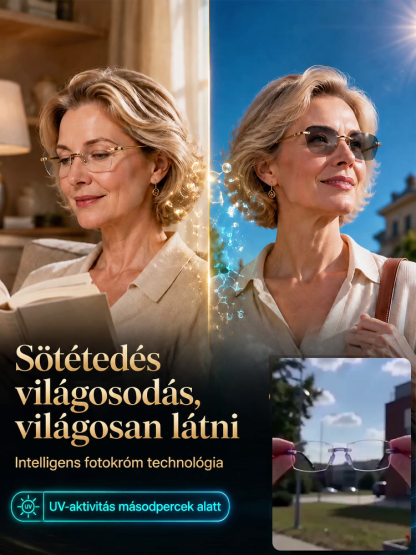 A szakértők első számú választása Adaptív okosszemüveg Münchenben és Jénában közösen fejlesztve. Vezető német szemészek ajánlásával!