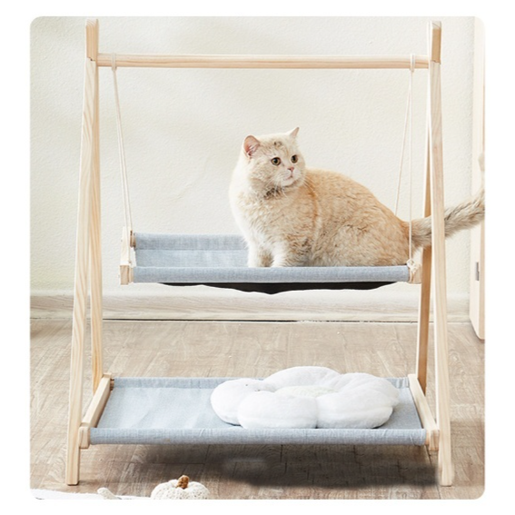 Emeletes hintaágy kisállatoknak