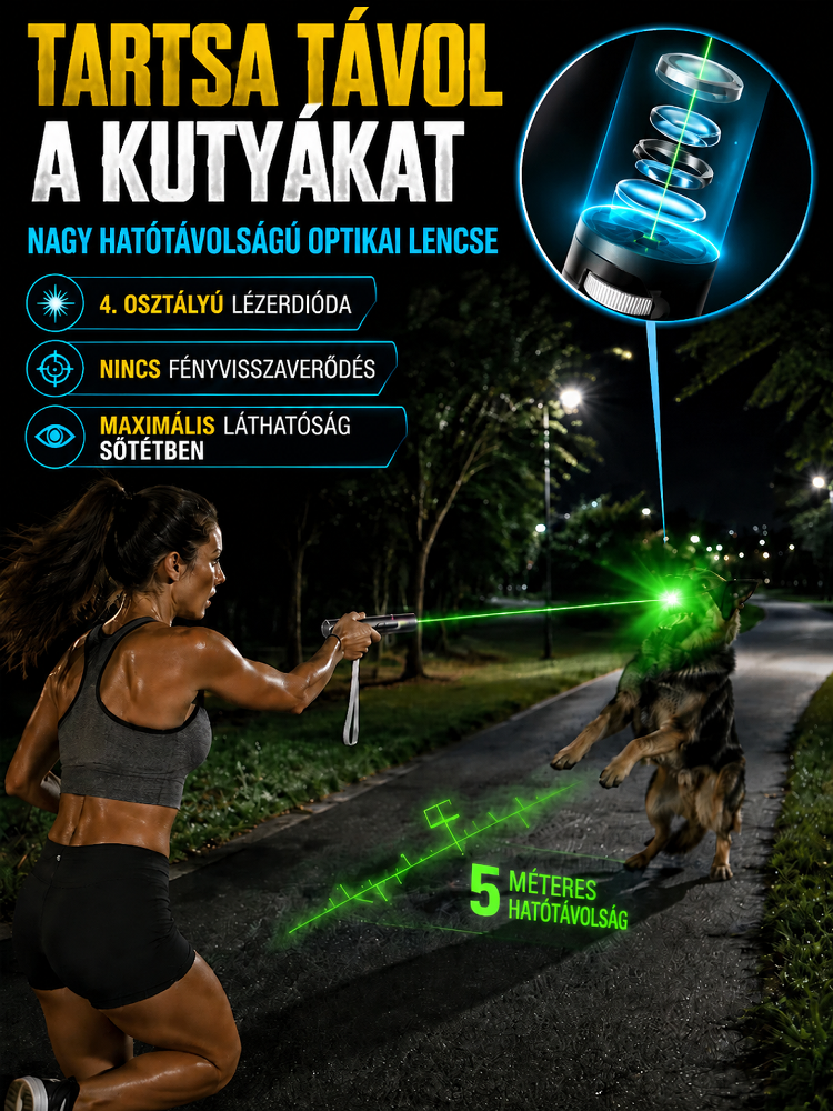 💡 2026-os új fehér lézeres zseblámpa – rendkívüli fényerő, nagy hatótáv!
