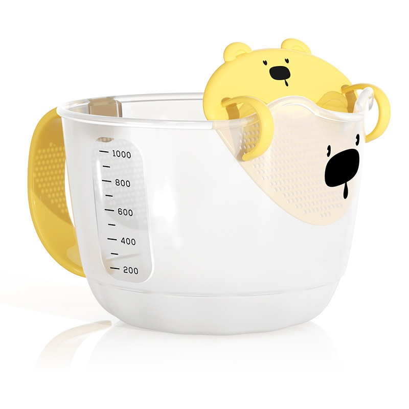 Kubek z miarką i filtrem, wielofunkcyjny