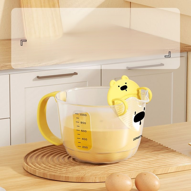 Kubek z miarką i filtrem, wielofunkcyjny