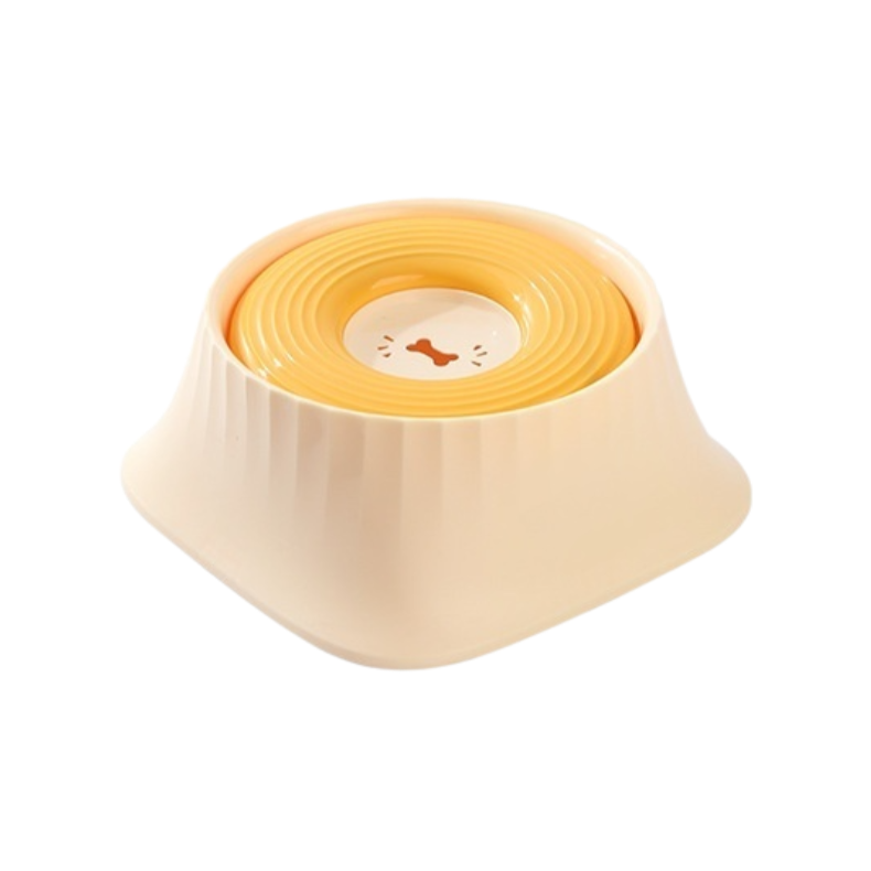 Przeciwrozlewająca się, nieprzemakalna, unosząca się miska dla zwierząt