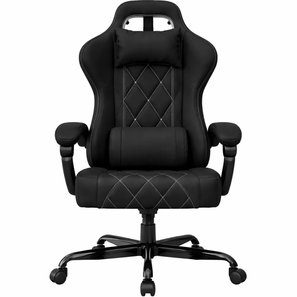 Fauteuil Gamer Ergonomique avec Repose-Pieds et Massage