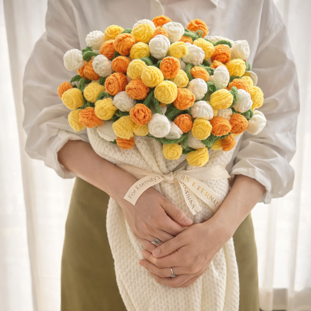 Flower Bouquet Blanket