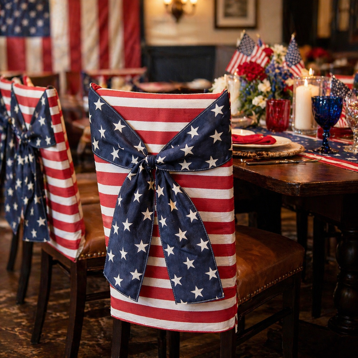 Independence Day Chair Covers