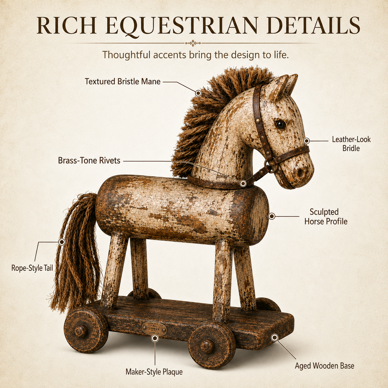 Heirloom Equestrian Horse Decor