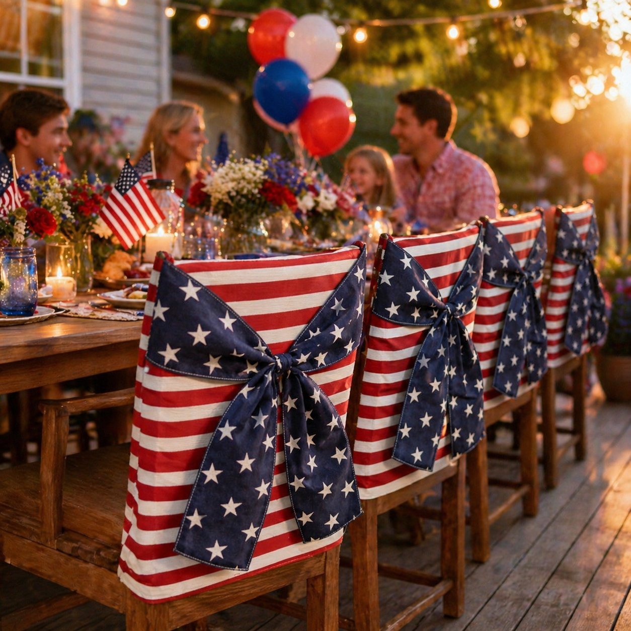 Independence Day Chair Covers
