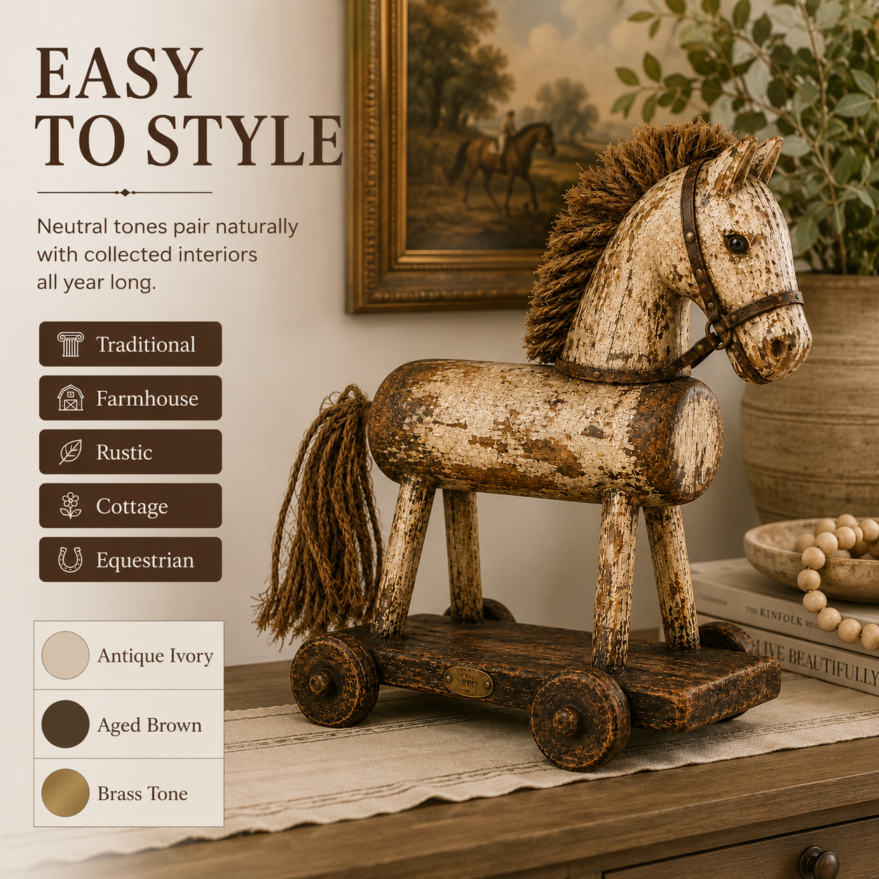 Heirloom Equestrian Horse Decor