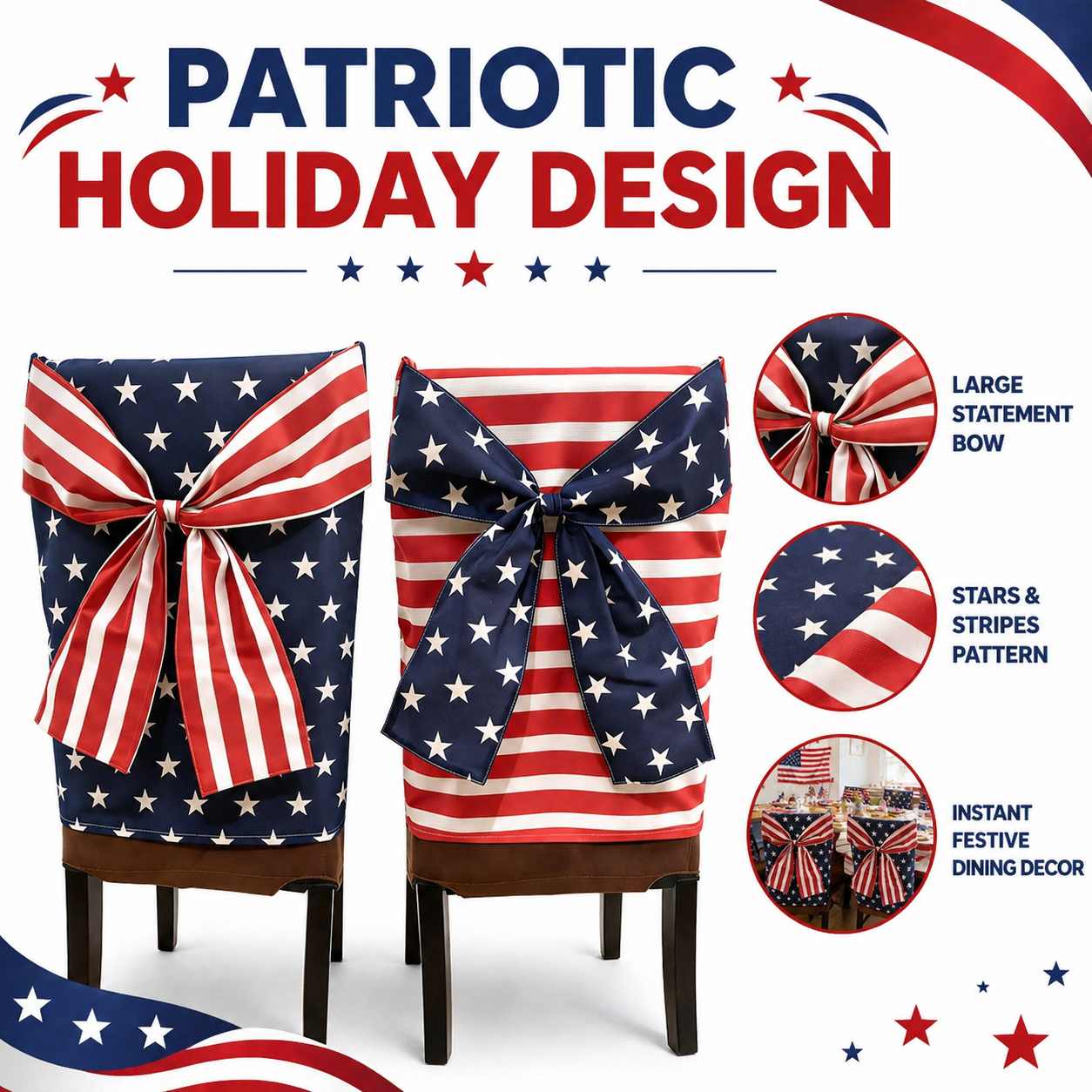 Independence Day Chair Covers