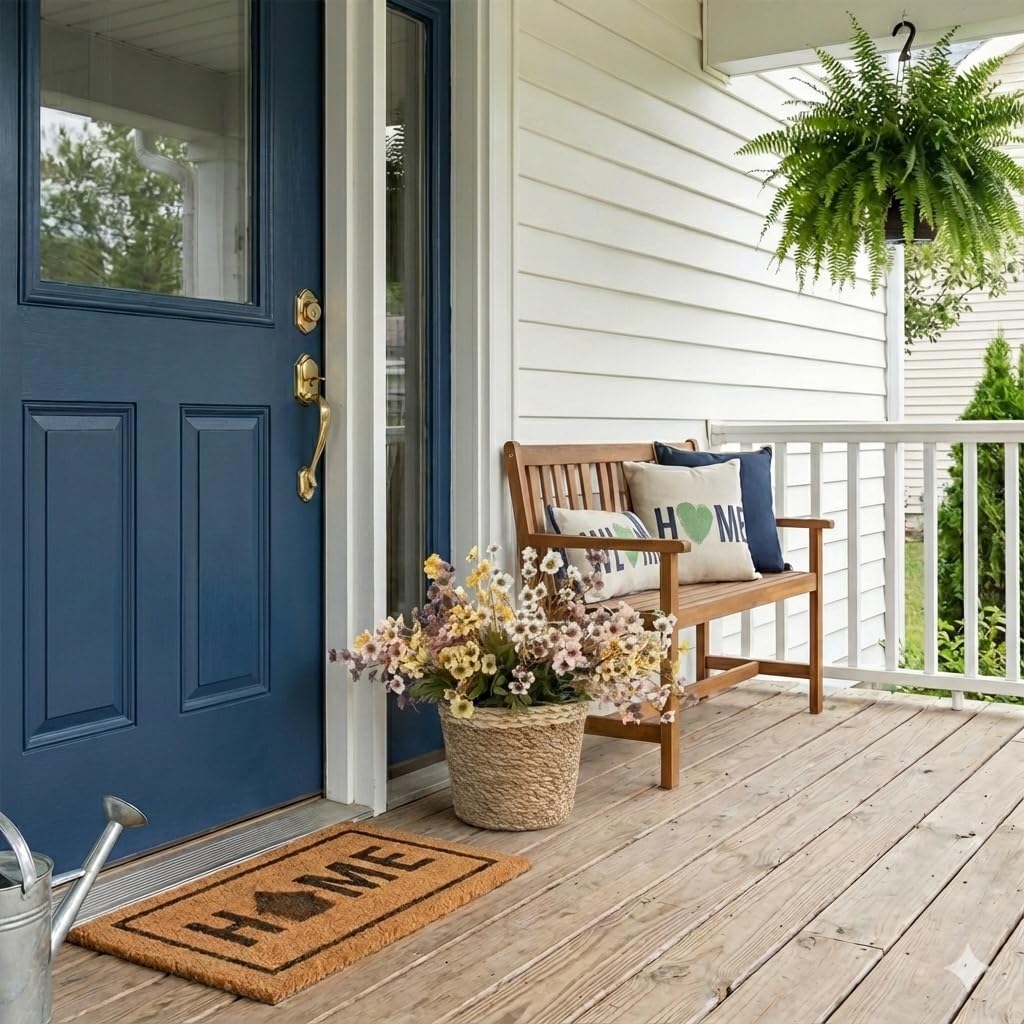 5 Stems Realistic Wildflowers Artificial Long Floral Stems