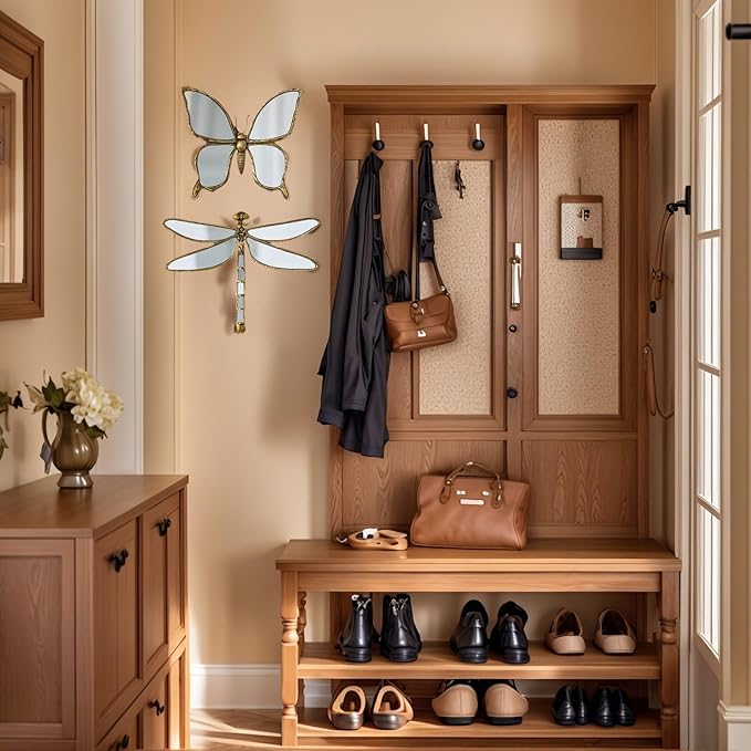 Dragonfly Mirror Wall Decor