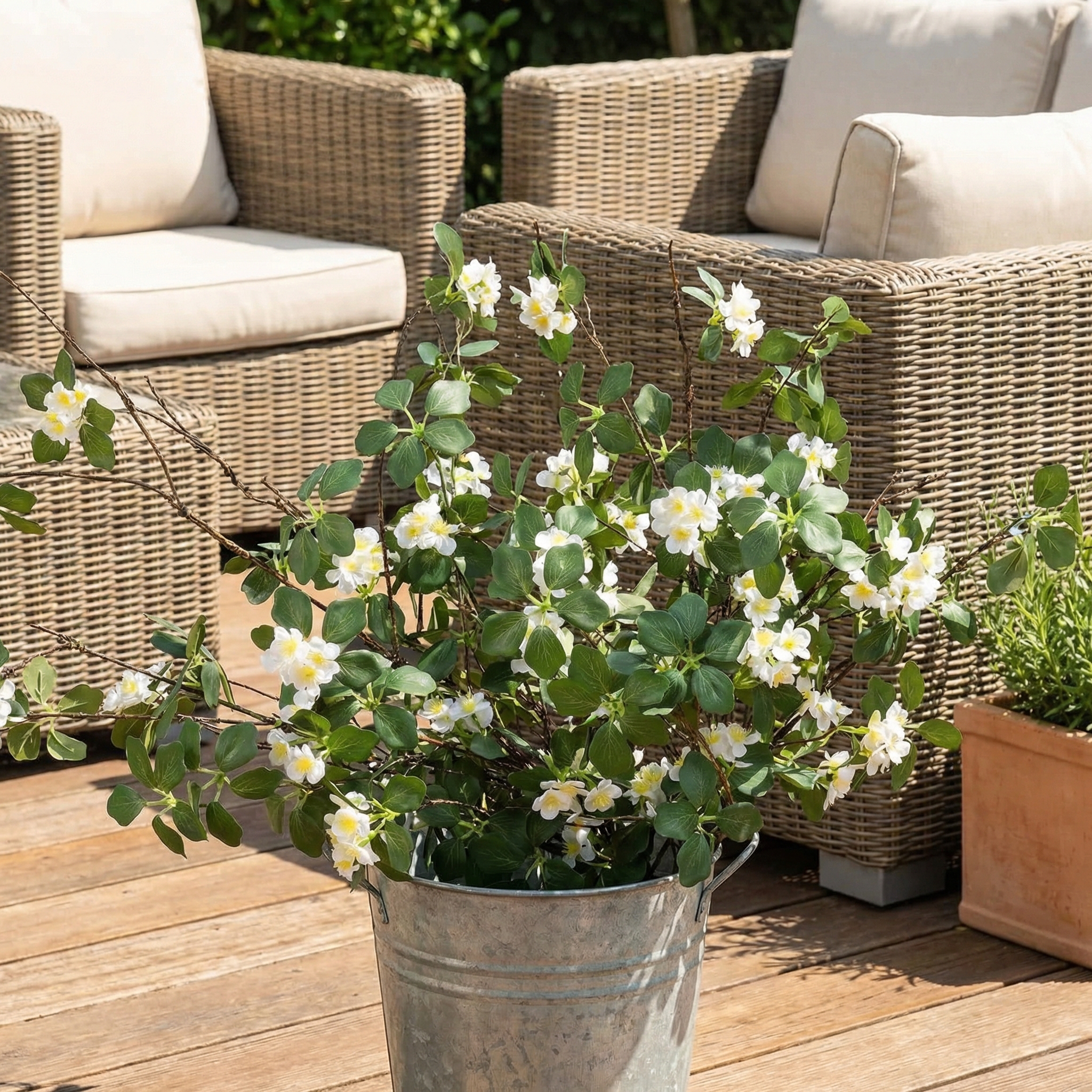 Tall Artificial Flowers Branches for Spring Indoor Decoration