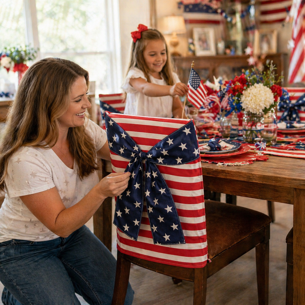 Independence Day Chair Covers