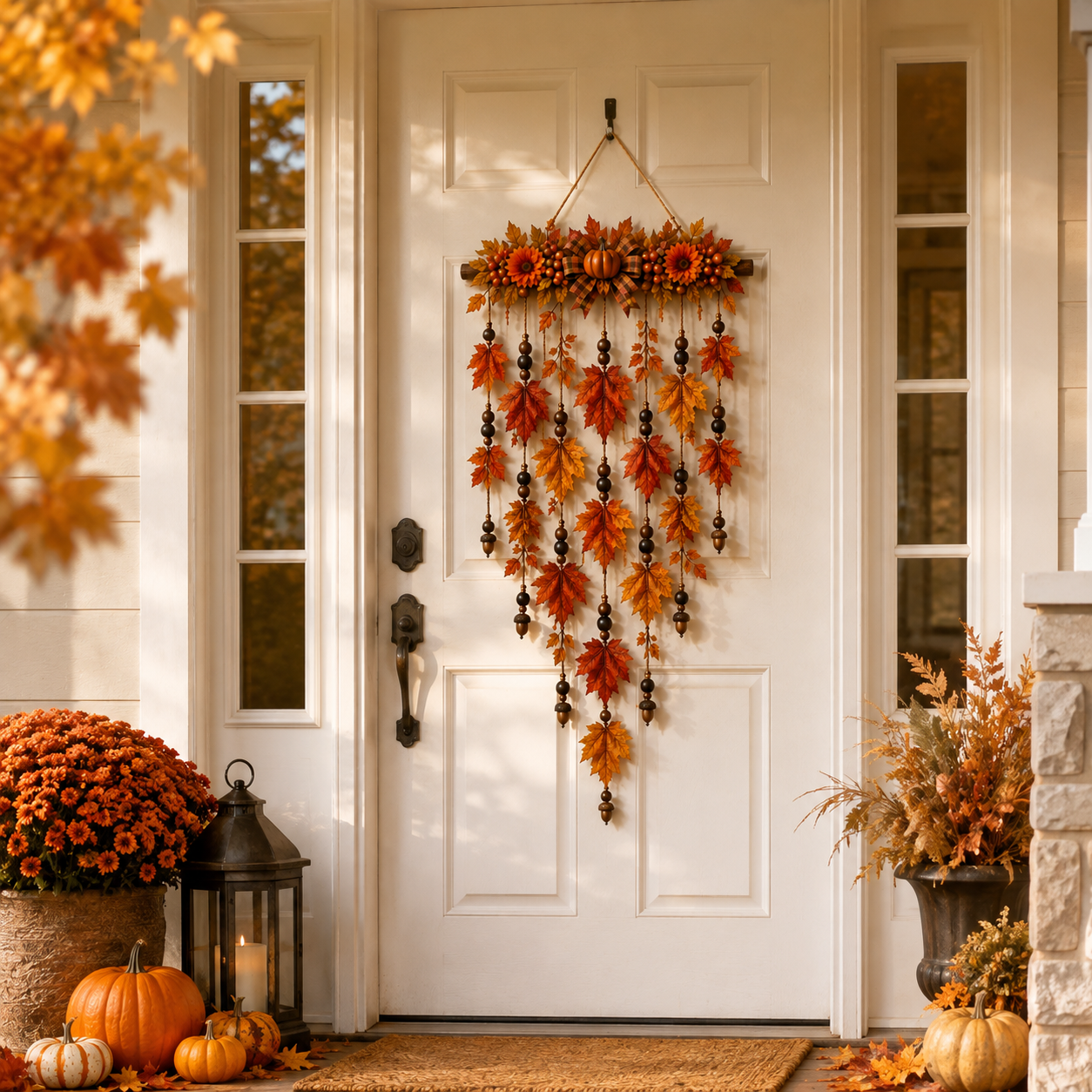 Autumn Maple Leaf Wall Hanging