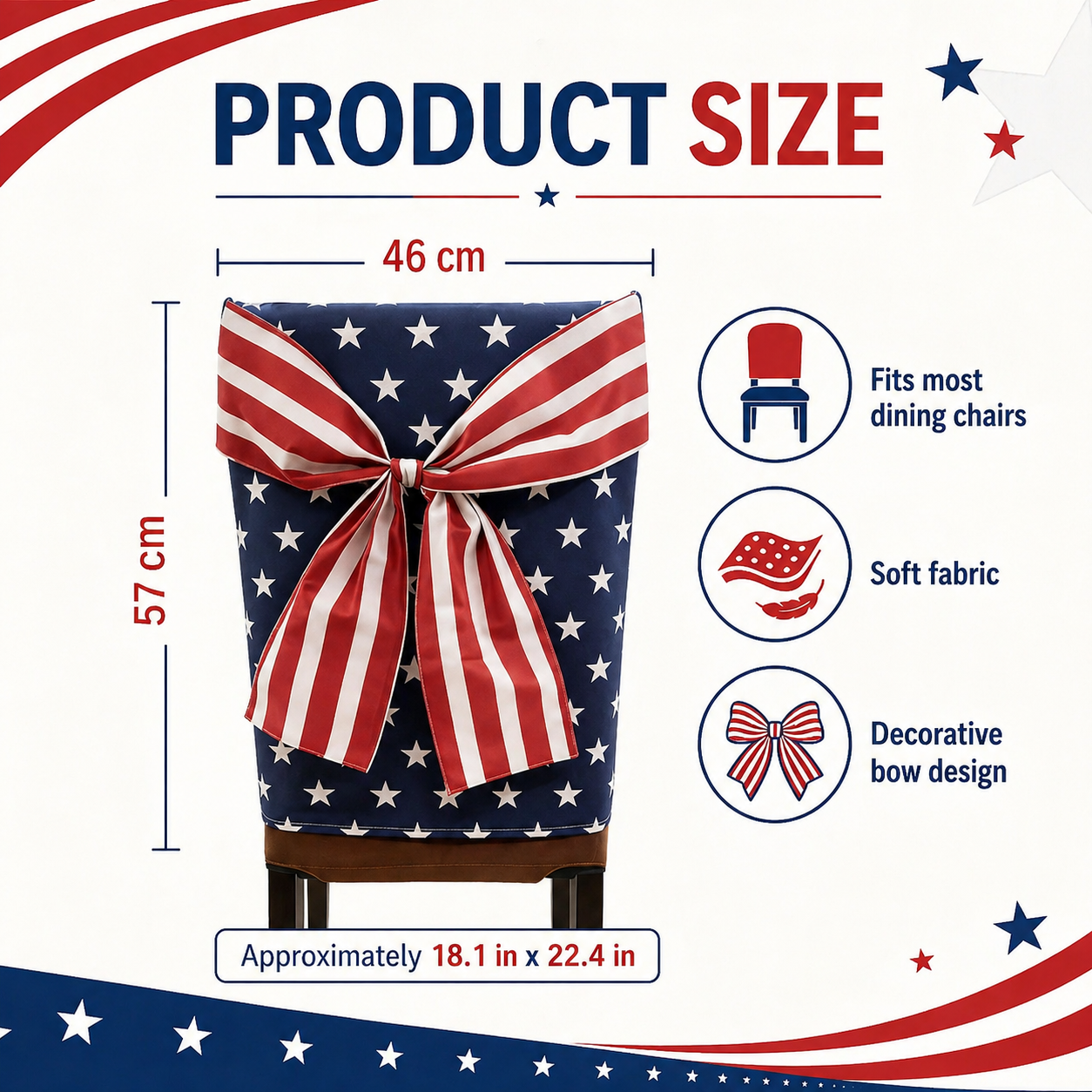 Independence Day Chair Covers