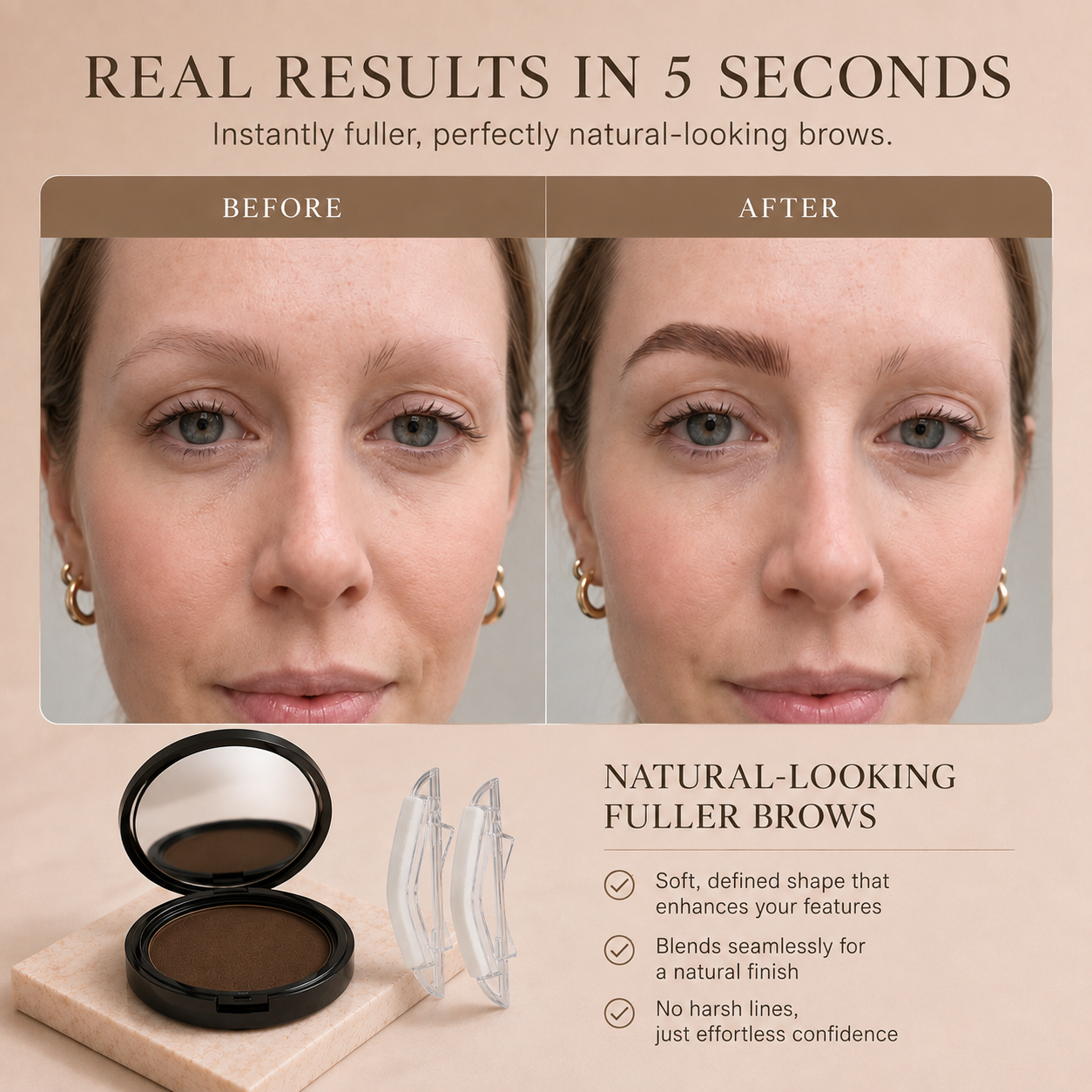 Brow Stamp Kit – Instant Natural-Looking Fuller Brows in Seconds
