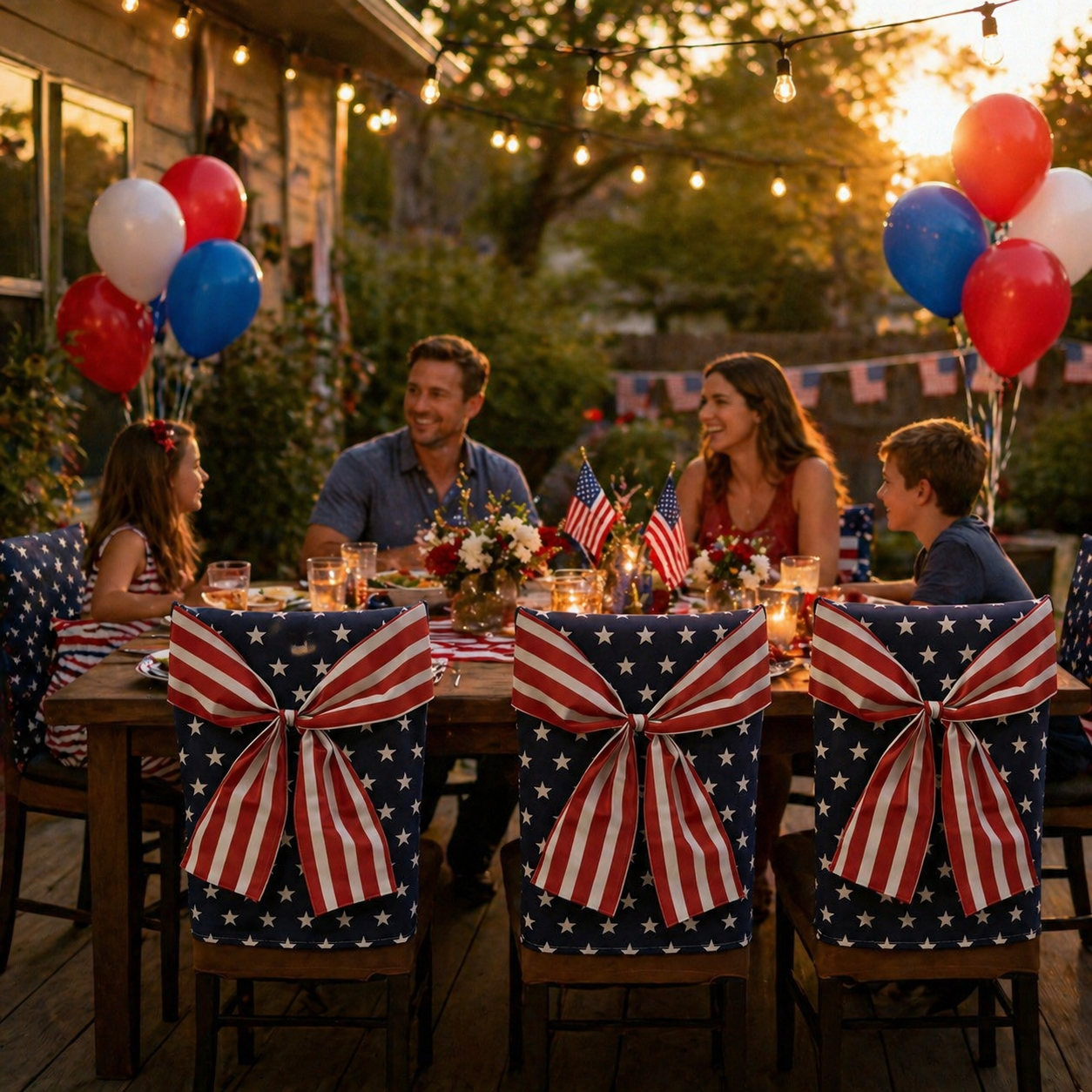 Independence Day Chair Covers